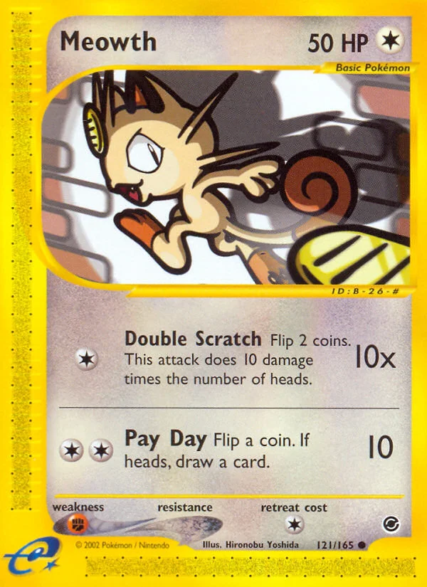 Meowth · Expedition Base Set