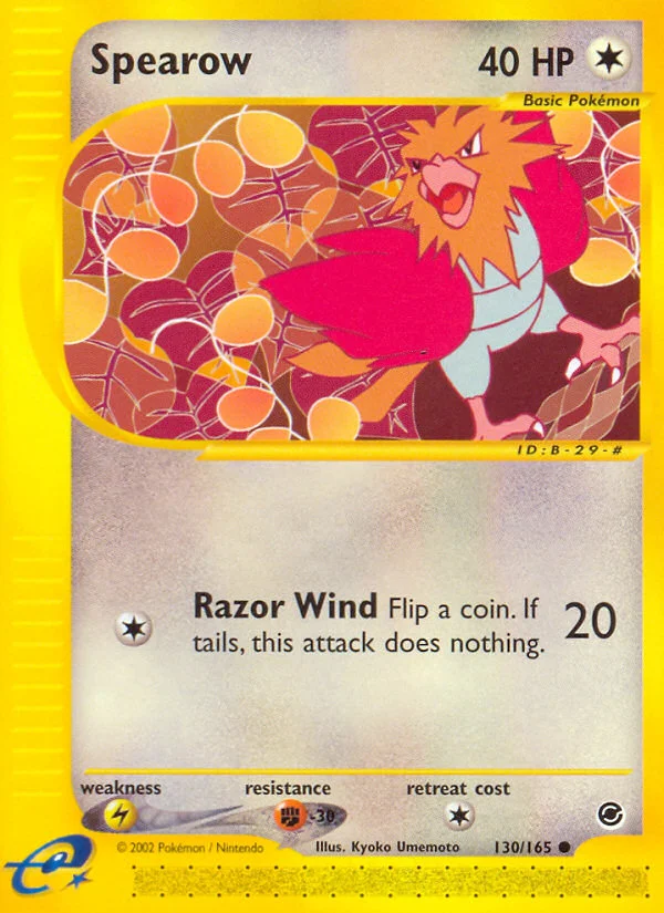 Spearow · Expedition Base Set