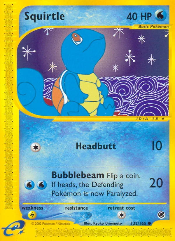 Squirtle · Expedition Base Set