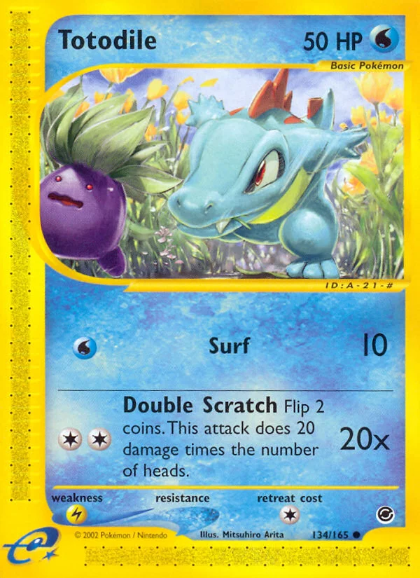 Totodile · Expedition Base Set