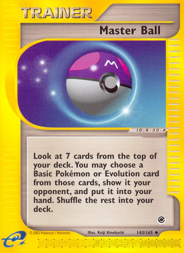 Master Ball · Expedition Base Set