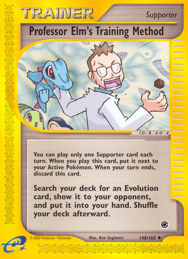 Professor Elm's Training Method · Expedition Base Set