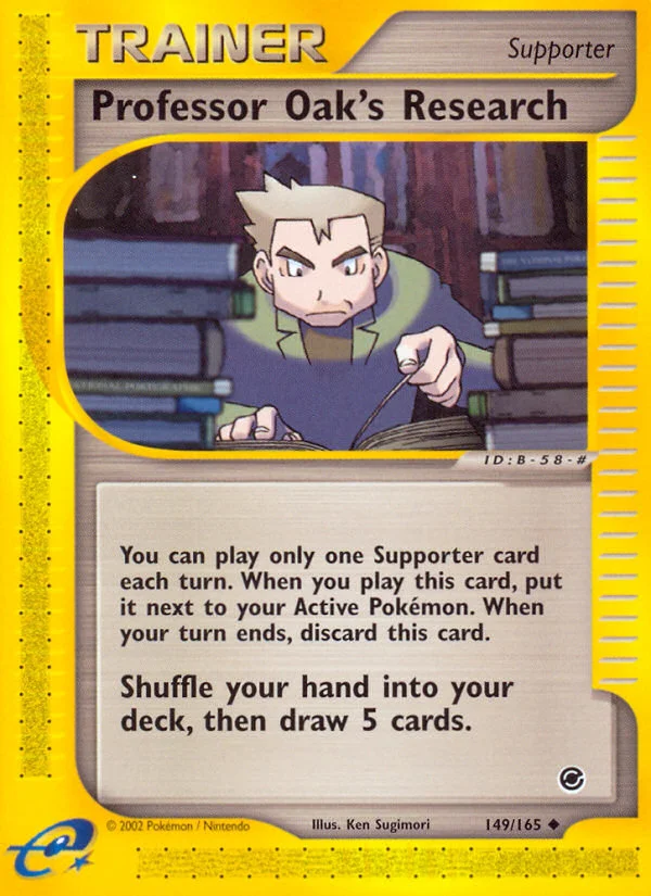 Professor Oak's Research · Expedition Base Set