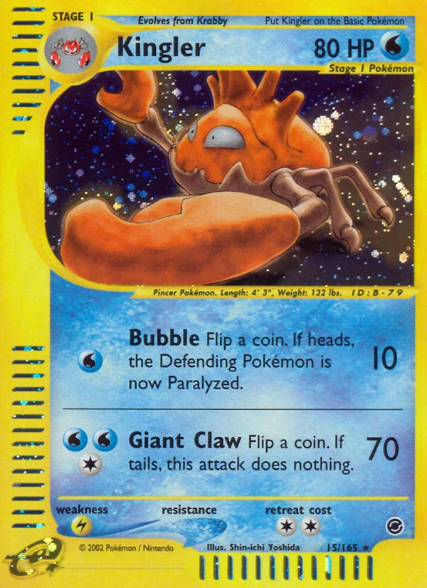 Kingler · Expedition Base Set
