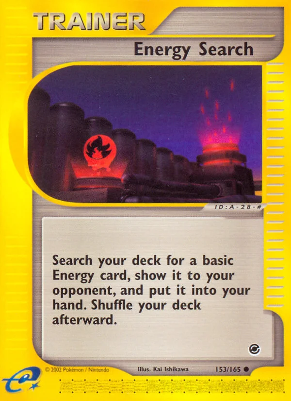 Energy Search · Expedition Base Set