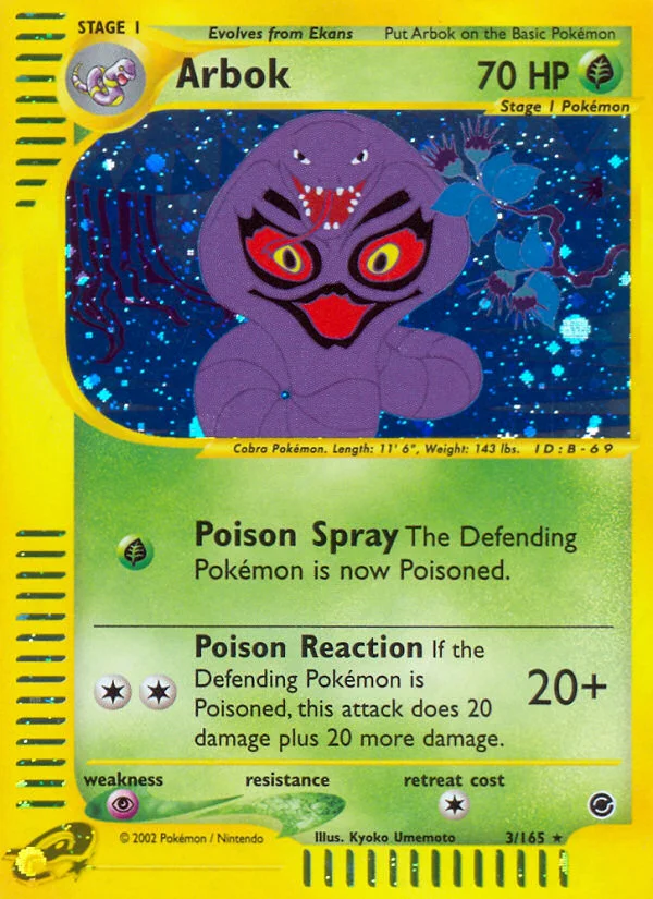 Arbok · Expedition Base Set