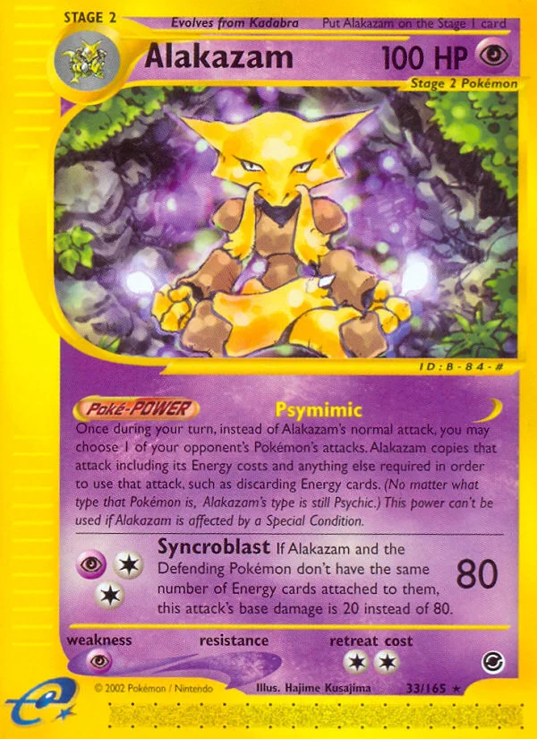 Alakazam · Expedition Base Set