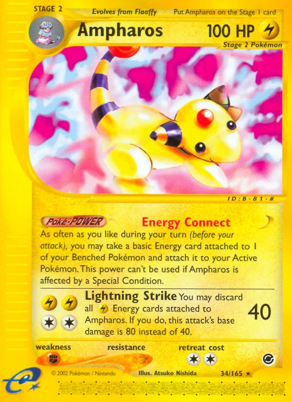 Ampharos · Expedition Base Set