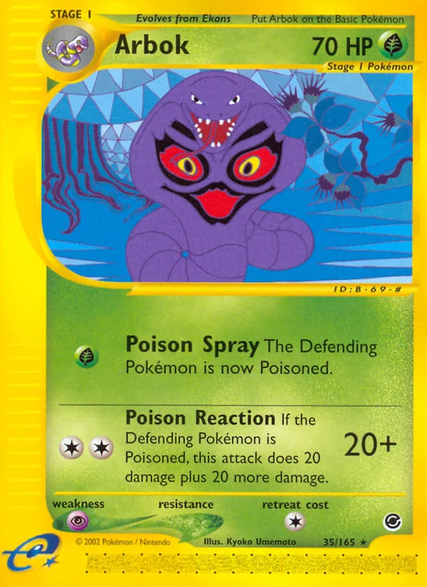 Arbok · Expedition Base Set