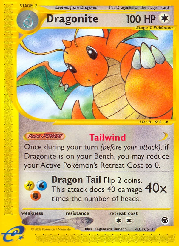 Dragonite · Expedition Base Set