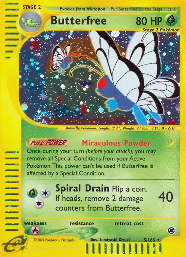 Butterfree · Expedition Base Set