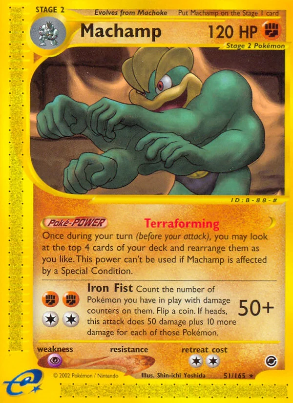 Machamp · Expedition Base Set