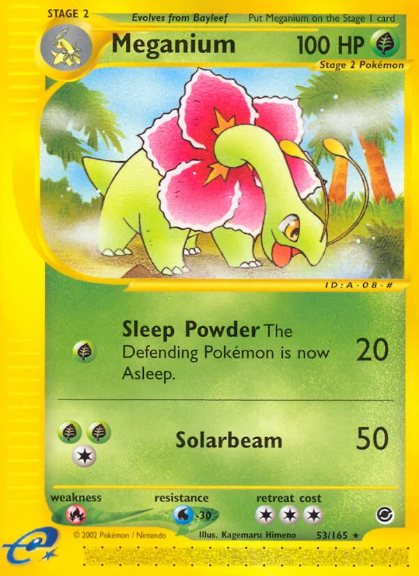 Meganium · Expedition Base Set