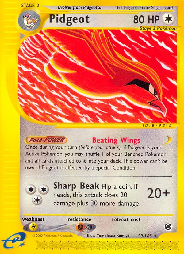 Pidgeot · Expedition Base Set