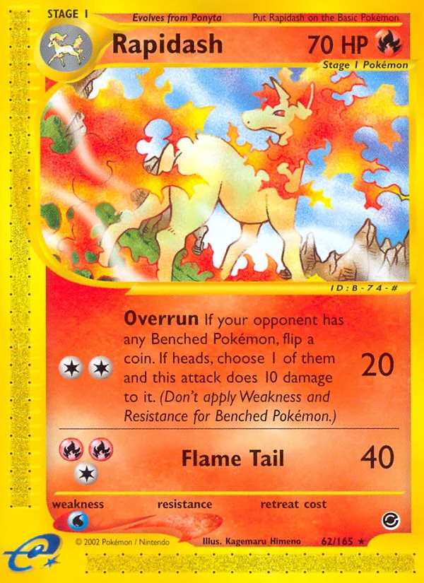 Rapidash · Expedition Base Set