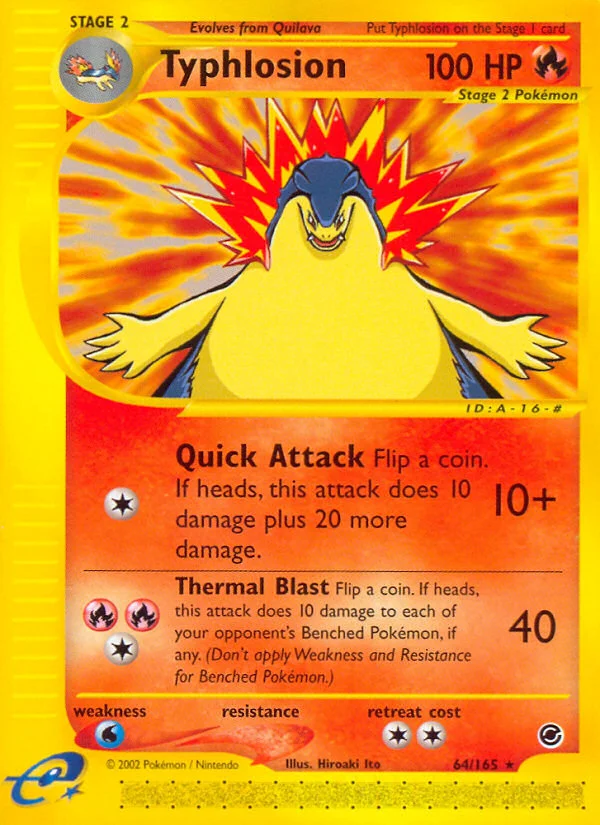Typhlosion · Expedition Base Set