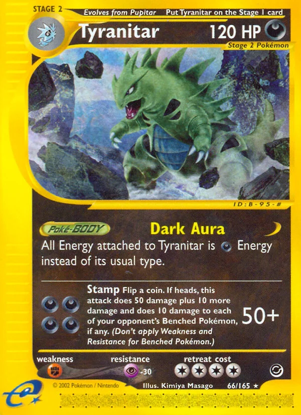 Tyranitar · Expedition Base Set