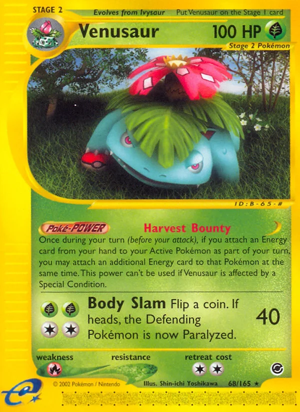 Venusaur · Expedition Base Set