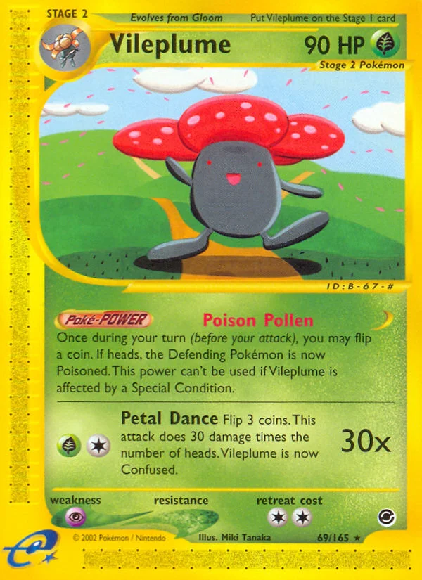 Vileplume · Expedition Base Set