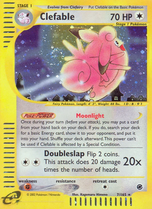 Clefable · Expedition Base Set