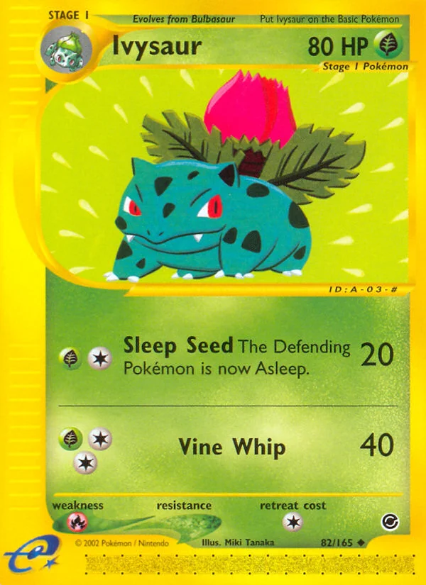 Ivysaur · Expedition Base Set
