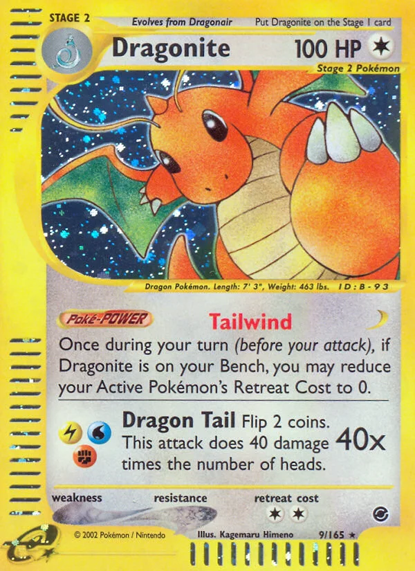 Dragonite · Expedition Base Set