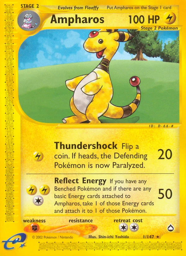 Ampharos · Aquapolis