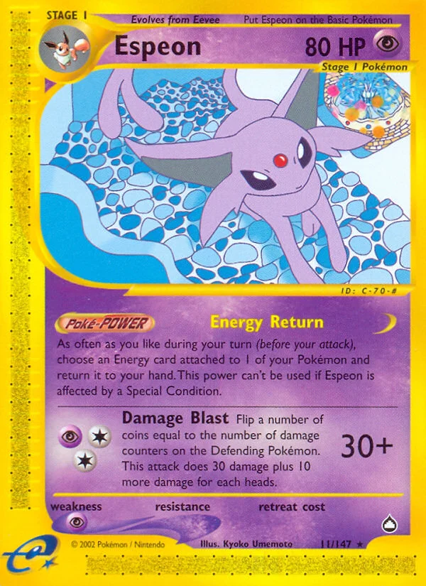 Espeon · Aquapolis