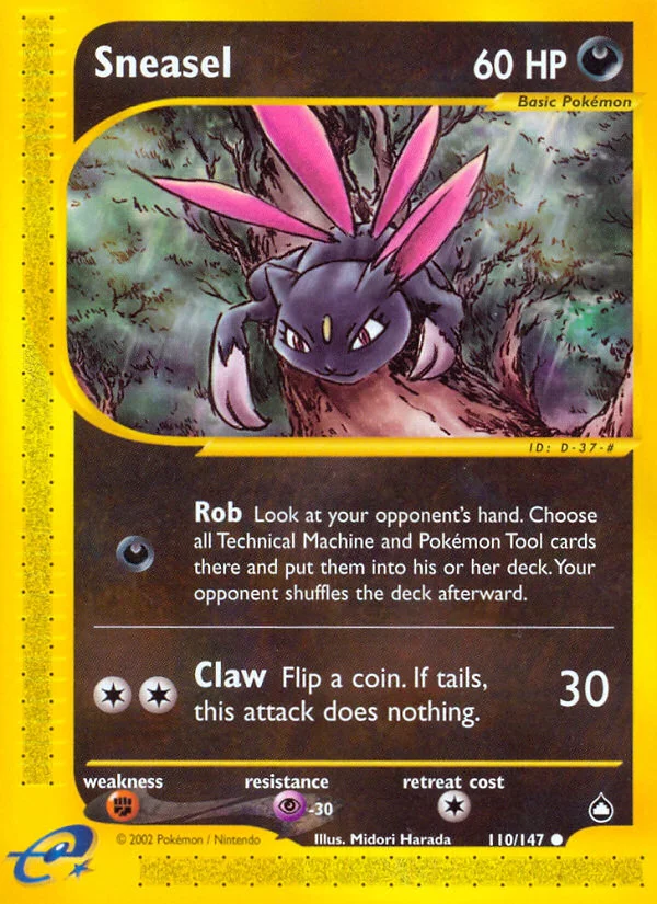 Sneasel · Aquapolis