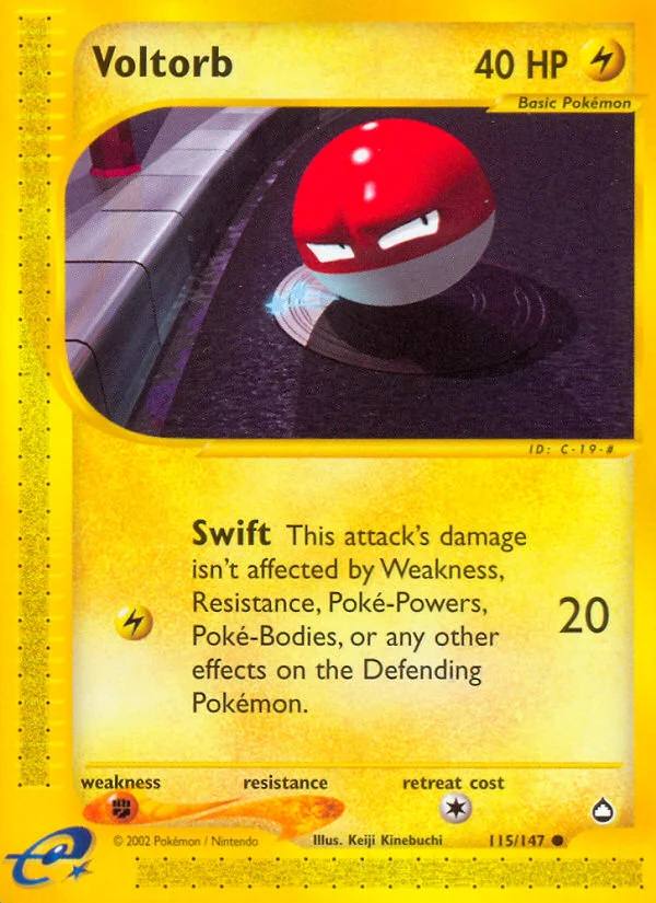 Voltorb · Aquapolis