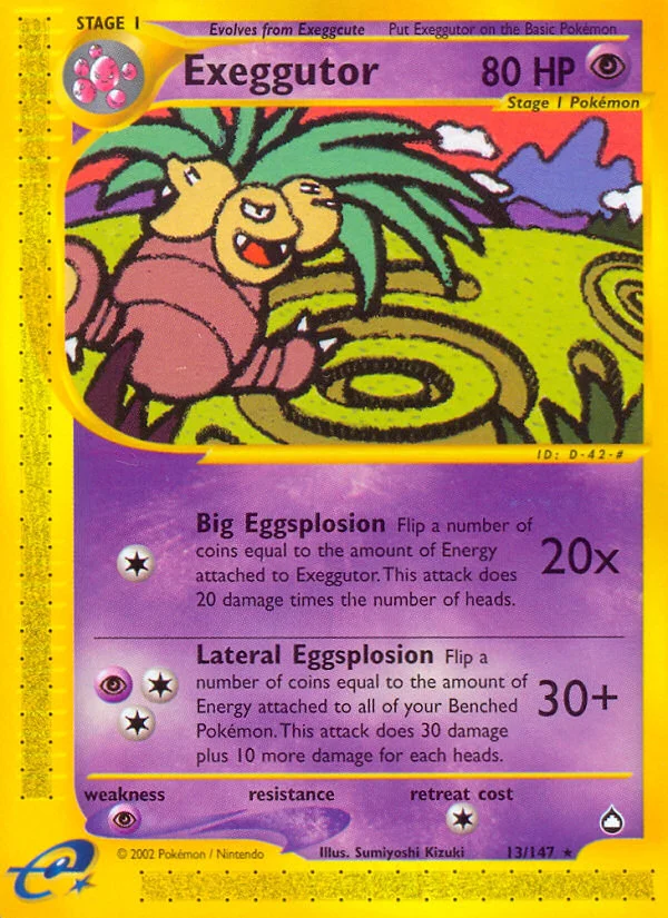 Exeggutor · Aquapolis