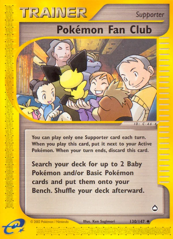 Pokémon Fan Club · Aquapolis