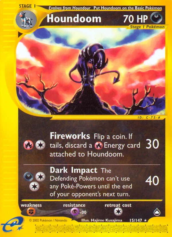 Houndoom · Aquapolis