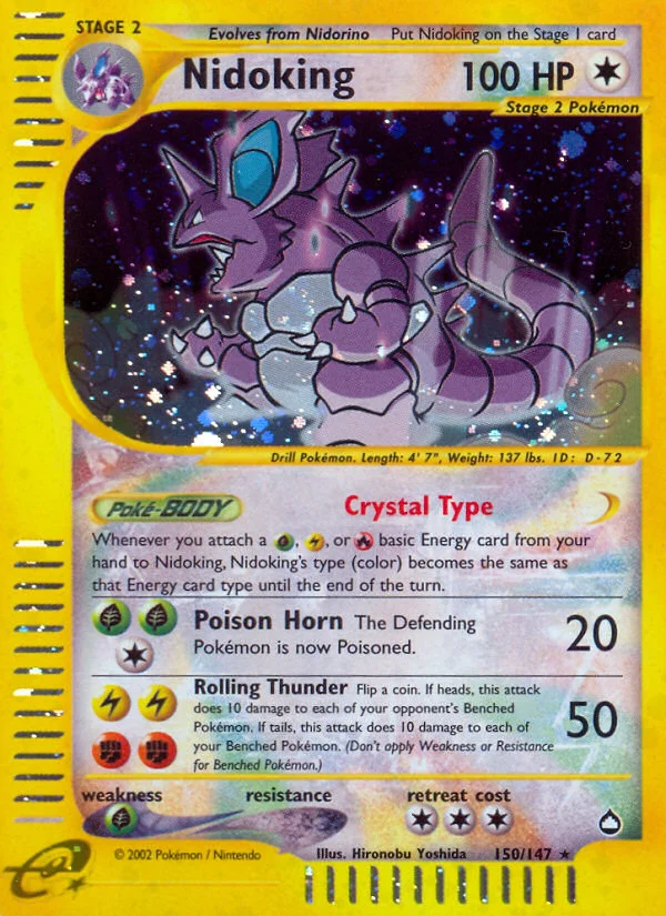 Nidoking · Aquapolis