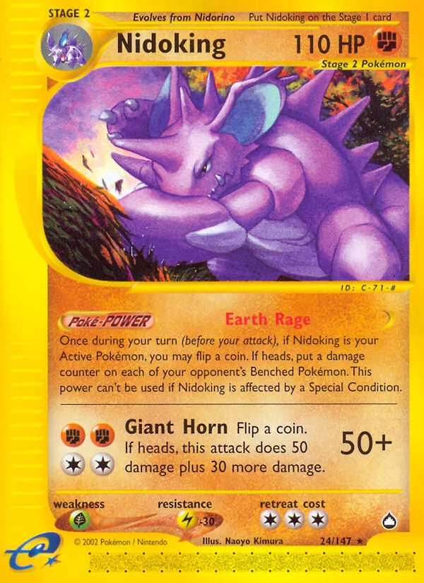 Nidoking · Aquapolis