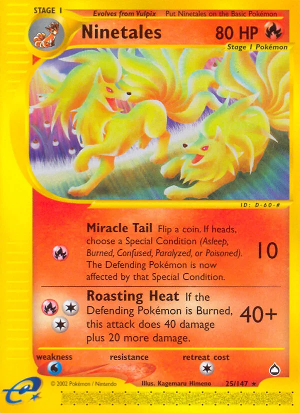 Ninetales · Aquapolis