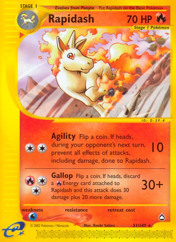 Rapidash · Aquapolis