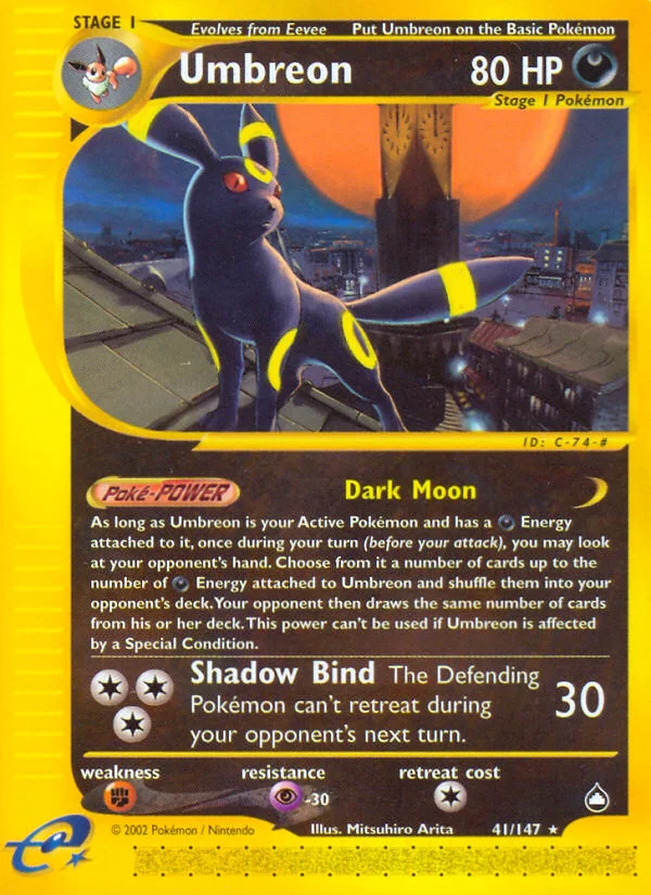 Umbreon · Aquapolis