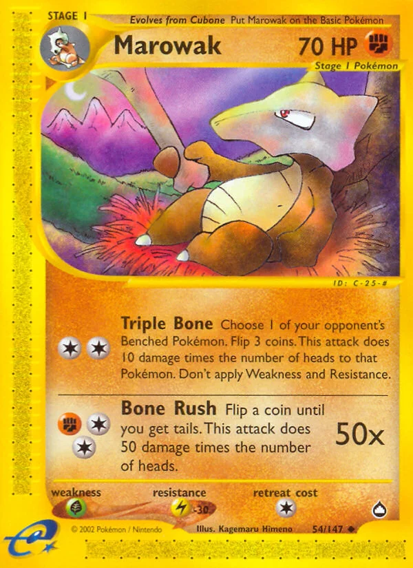 Marowak · Aquapolis