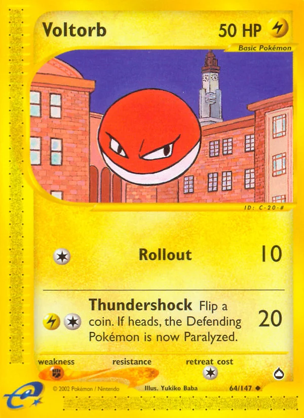 Voltorb · Aquapolis