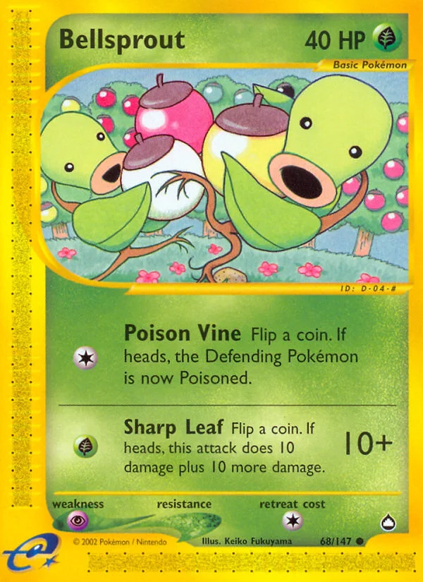 Bellsprout · Aquapolis
