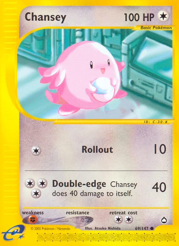 Chansey · Aquapolis