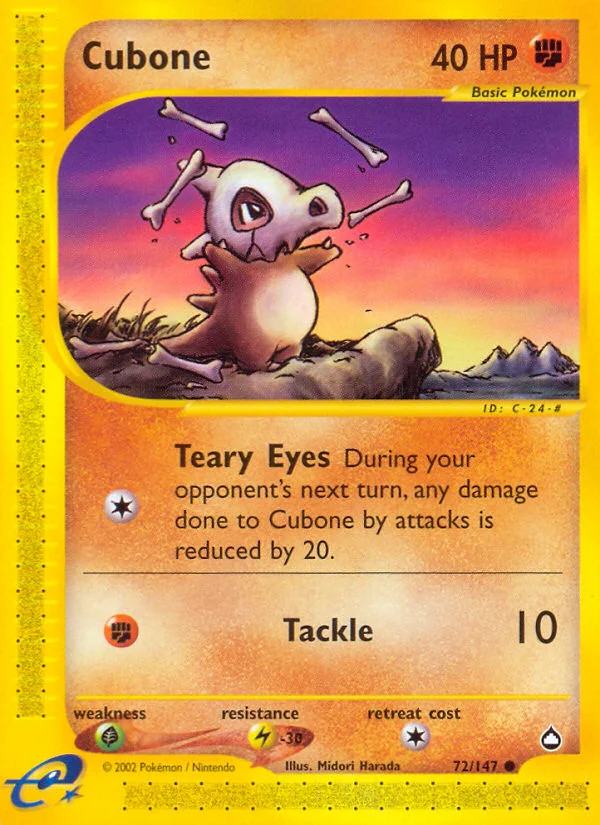 Cubone · Aquapolis
