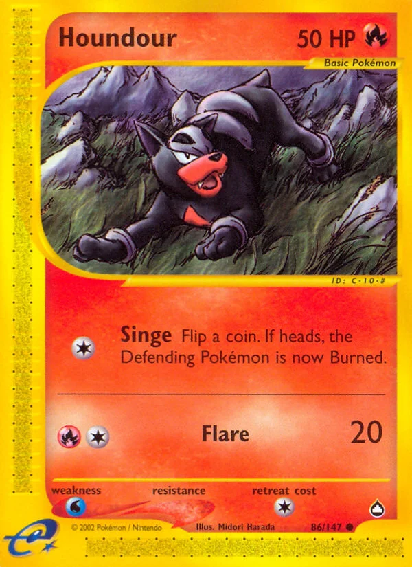 Houndour · Aquapolis
