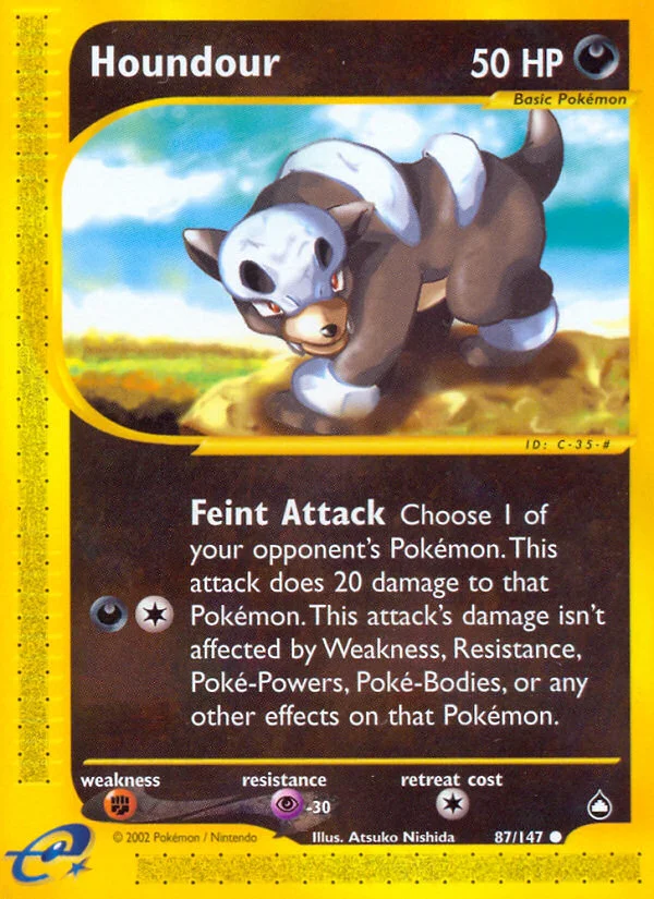 Houndour · Aquapolis
