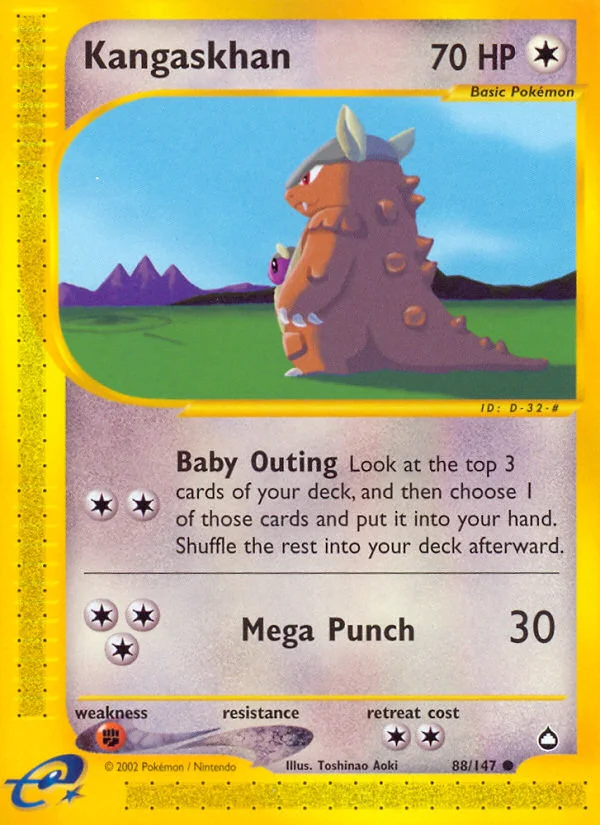 Kangaskhan · Aquapolis