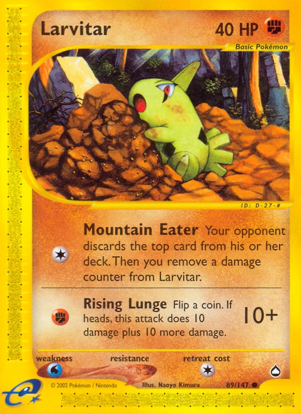 Larvitar · Aquapolis