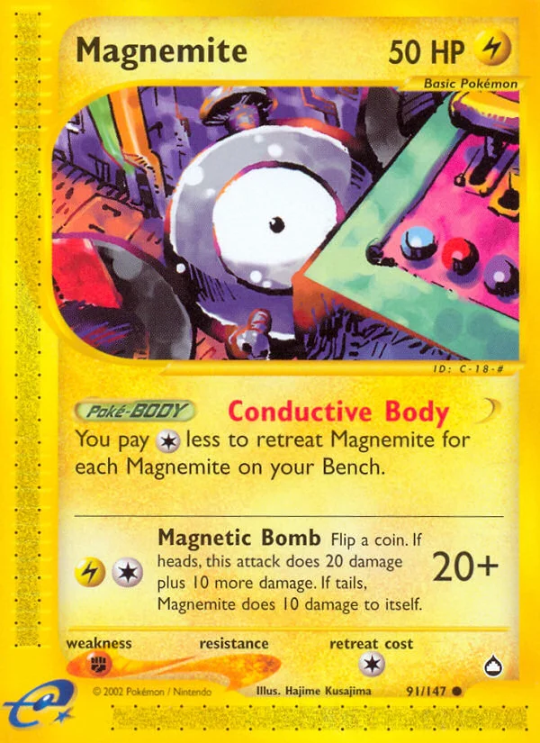 Magnemite · Aquapolis