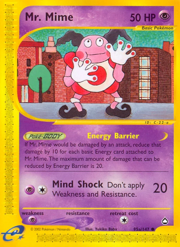 Mr. Mime · Aquapolis