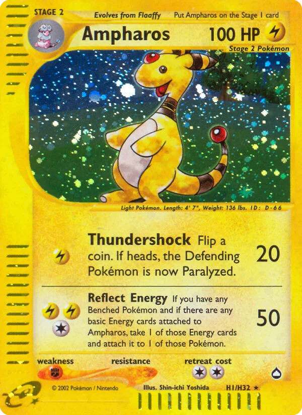 Ampharos · Aquapolis